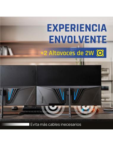 Iggual monitor 27" ips 1ms fhd 120hz vga hdmi mm