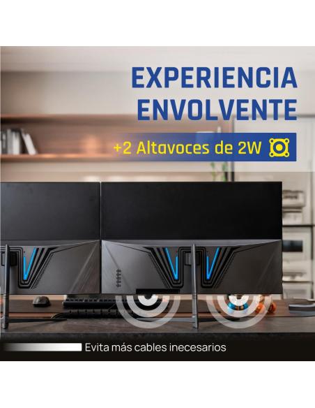 Iggual monitor 27" ips 1ms fhd 120hz vga hdmi mm