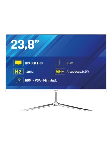 Iggual monitor 24" ips 1ms fhd 120hz mm blanco