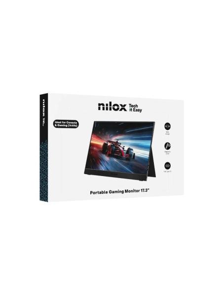 Nilox nxmp17fhd1441 monitor portátil 17.3" 144hz m