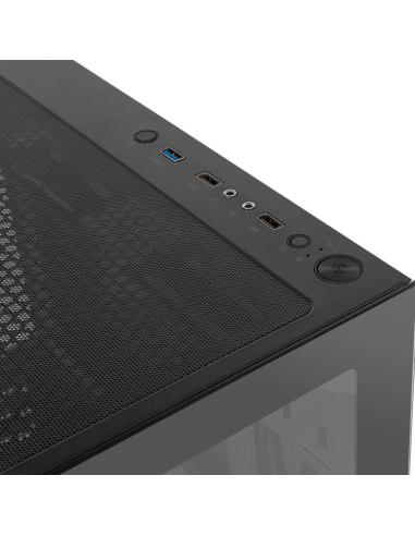 CAJA ATX SEMITORRE NOX HUMMER VISION BLACK USB3