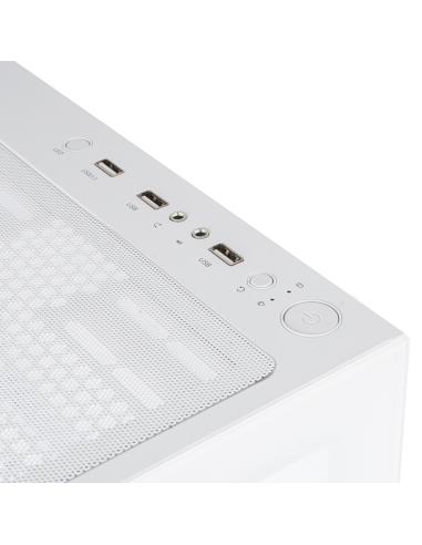 CAJA ATX SEMITORRE NOX HUMMER VISION WHITE USB3