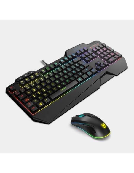 Krom pack teclado semimecanico y raton krusher sp