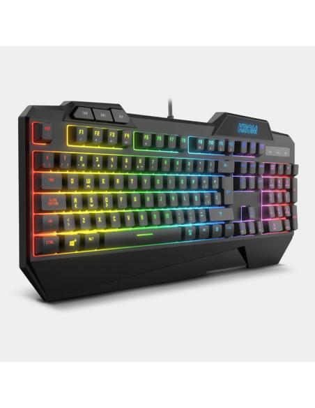 Krom pack teclado semimecanico y raton krusher sp