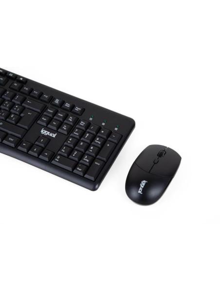 Iggual kit teclado ratón inalámbrico wmk-basic