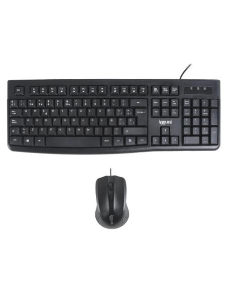 Iggual kit teclado y ratón cmk-business2 negro