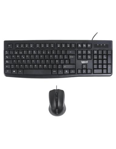 Iggual kit teclado y ratón cmk-business2 negro