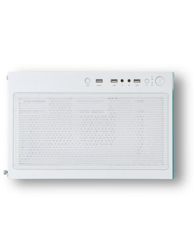 CAJA ATX SEMITORRE NOX HUMMER VISION WHITE USB3