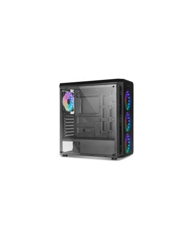 CAJA ATX SEMITORRE NOX HUMMER TGM NEGRA ARGB USB3