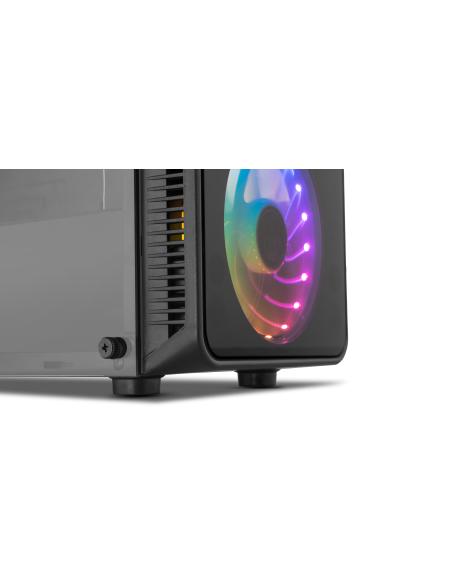 CAJA ATX SEMITORRE NOX HUMMER TGM NEGRA ARGB USB3