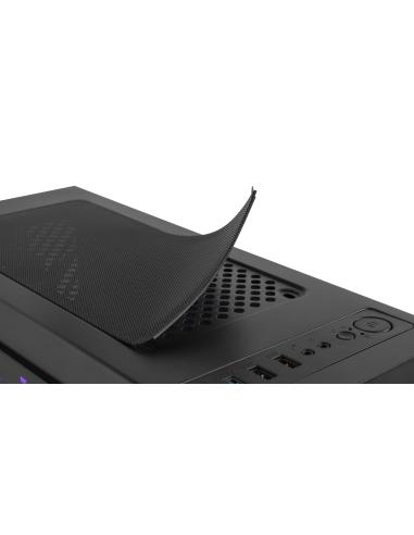 CAJA ATX SEMITORRE NOX HUMMER TGM NEGRA ARGB USB3
