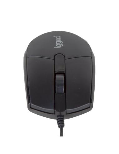 Iggual ratón óptico com-basic3-800dpi negro