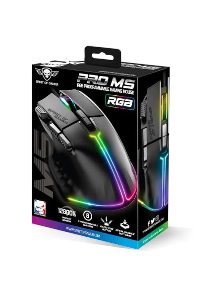 Spirit of gamer raton souris pro m5 negro