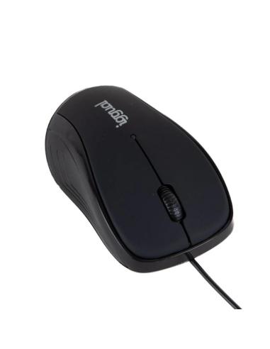Iggual ratón óptico xs-kids-1600dpi negro