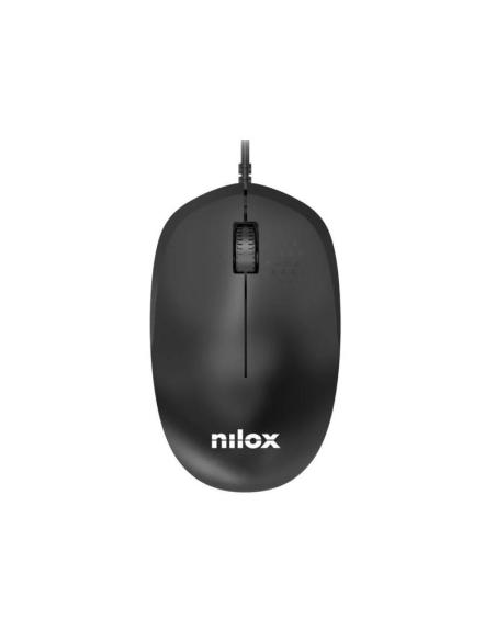 Nilox ratón mousb1012 1200 dpi usb