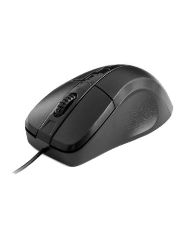 Nilox ratón óptico mousb1001 1000 dpi negro