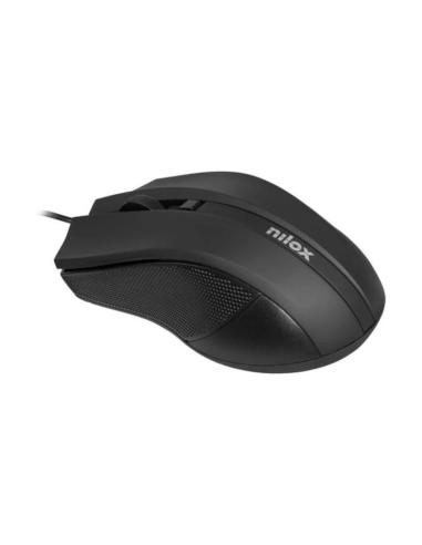 Nilox ratón mousb1002 1600 dpi usb