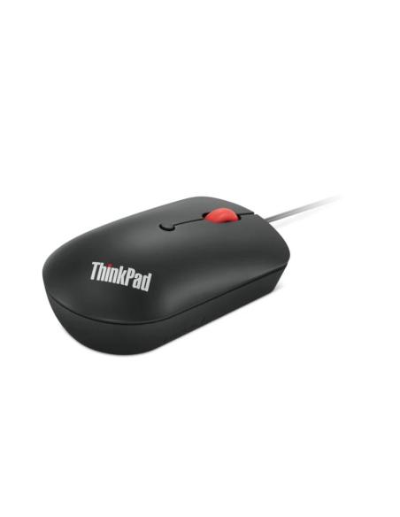 Lenovo ratón compacto con cable thinkpad usb-c