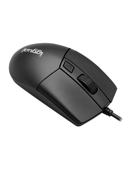Iggual ratón óptico com-business2-2400dpi negro