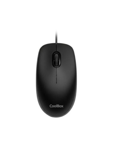 Coolbox ratón u01 usb 1600dpi negro