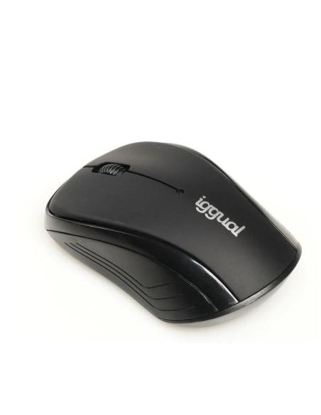 Iggual ratón inalámbrico wom-basic-1600dpi negro