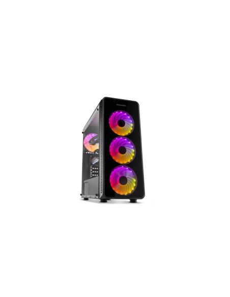 CAJA ATX SEMITORRE NOX HUMMER TGM NEGRA ARGB USB3