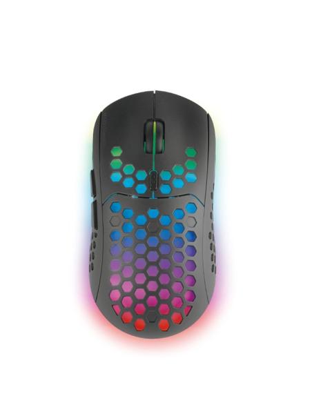 Mars gaming raton inalámbrico mmw3 79g black