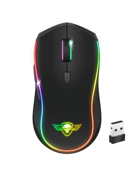 Spirit of gamer raton inalambrico pro m9 rgb