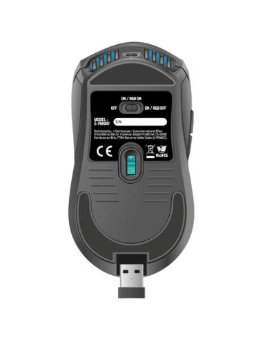 Spirit of gamer raton inalambrico pro m9 rgb
