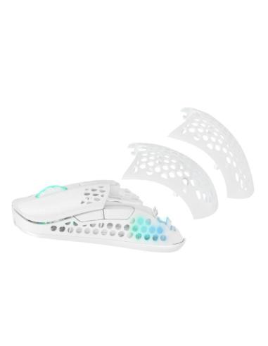 Cherry xtrfy ratón rgb 400-16.000 dpi inal. white