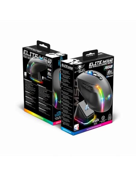 Spirit of gamer raton inalambrico elite m50 negro