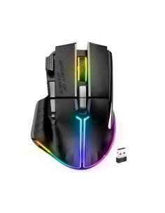 Spirit of gamer ratón inalambrico pro m5 black