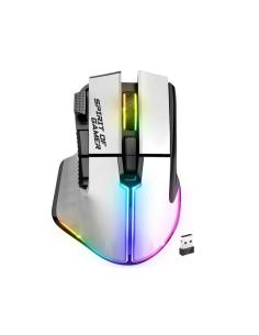 Spirit of gamer ratón inalambrico pro m5 white