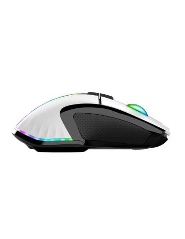 Spirit of gamer ratón inalambrico pro m5 white