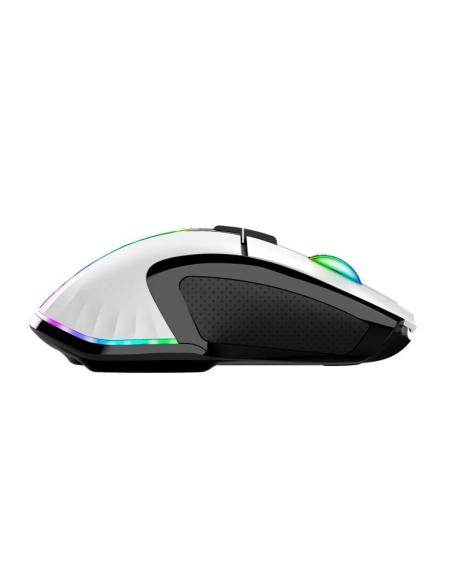 Spirit of gamer ratón inalambrico pro m5 white