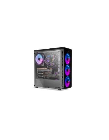 CAJA ATX SEMITORRE NOX HUMMER TGM NEGRA ARGB USB3