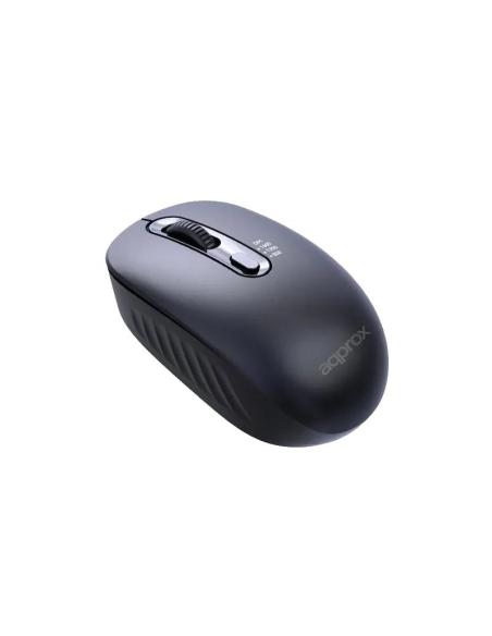 Approx ratón inalámbrico appxm200 2.4ghz negro