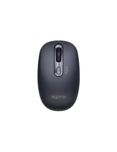 Approx ratón inalámbrico appxm200 2.4ghz negro 2