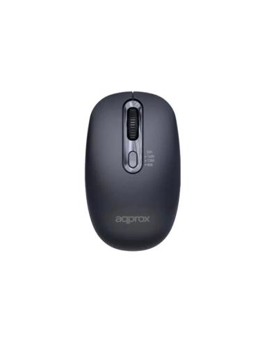 Approx ratón inalámbrico appxm200 2.4ghz negro