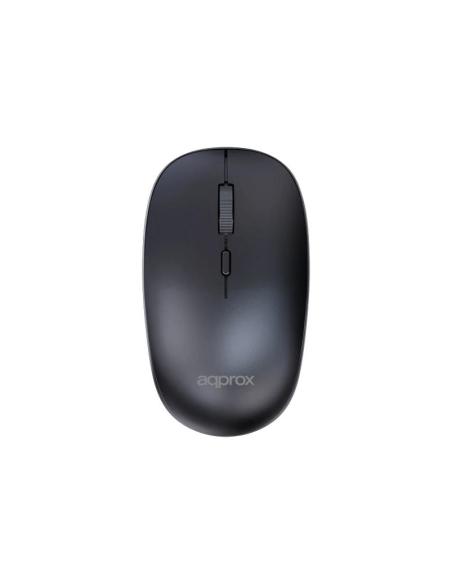 Approx ratón inalámbrico appxm210 2.4ghz negro