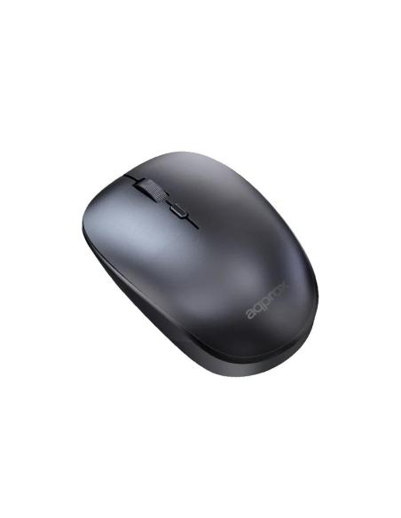 Approx ratón inalámbrico appxm210 2.4ghz negro