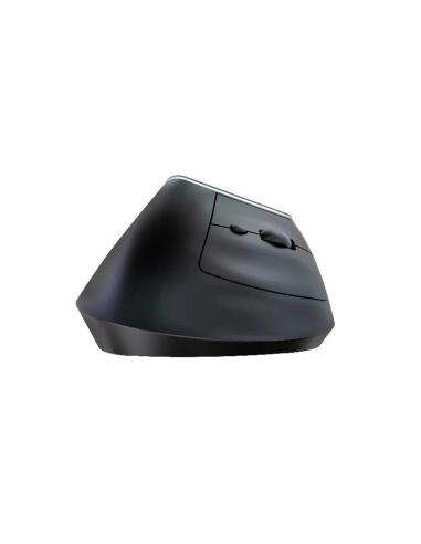 Nilox ratón wir vertical rec. silen 1600 dpi negro