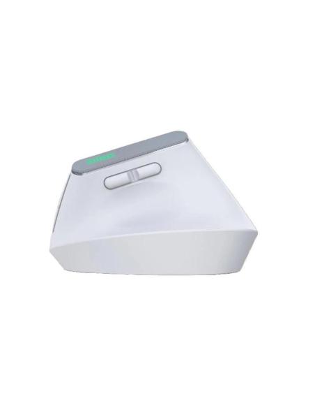 Nilox ratón wir vertical rec. silen 1600dpi blanco