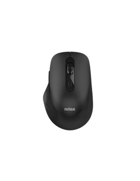 Nilox ratón dual wireless 1600dpi silen. negro