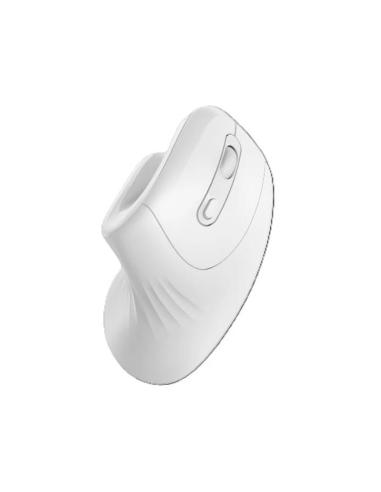 Nilox nxmoev03 ratón vertical wirelles sil. blanco