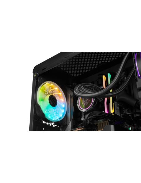 CAJA ATX SEMITORRE NOX HUMMER TGM NEGRA ARGB USB3
