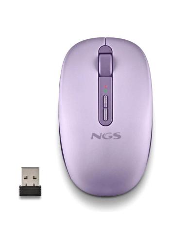 Ngs ratón inalámbric 2.4ghz dual bt fogdual purple