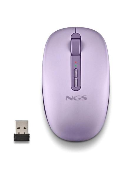 Ngs ratón inalámbric 2.4ghz dual bt fogdual purple