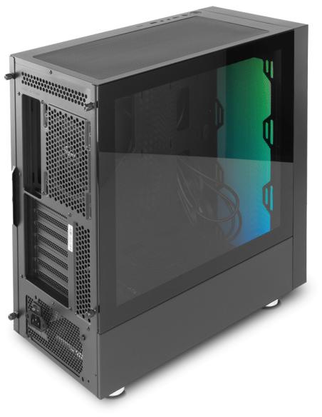 CAJA ATX SEMITORRE NOX HUMMER BLASTER NEGRA ARGB USB3