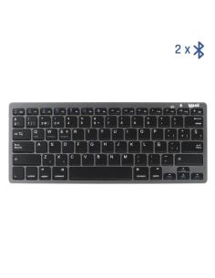 Iggual teclado bluetooth slim tkl-bt negro 2 canal